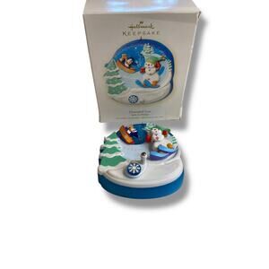 Hallmark Keepsake Ornament Downhill Fun Movement QP11124